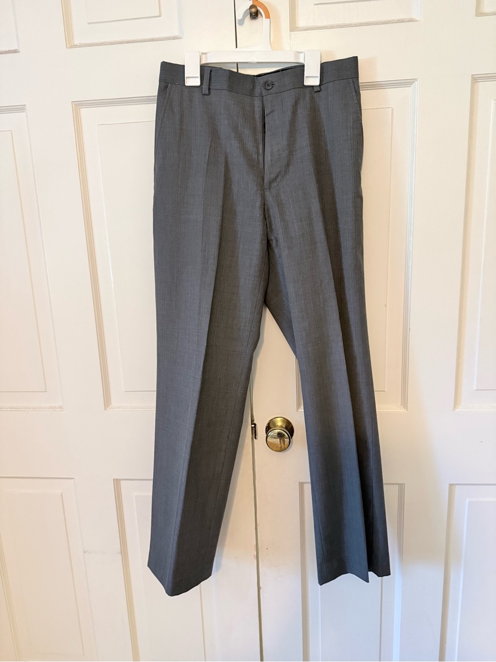 Claiborne Luxe Charcoal Gray Dress Pants